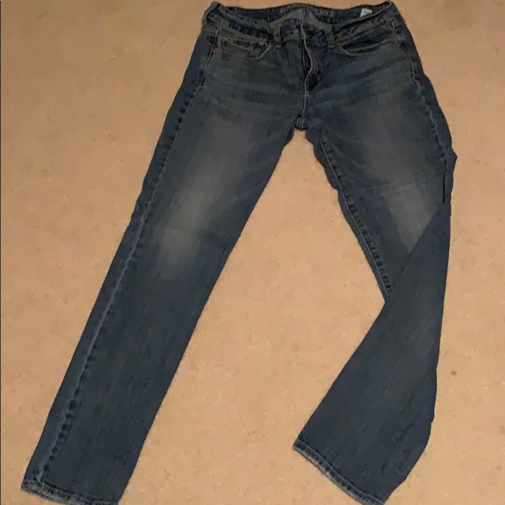 American Eagle Skinny stretch blue jeans